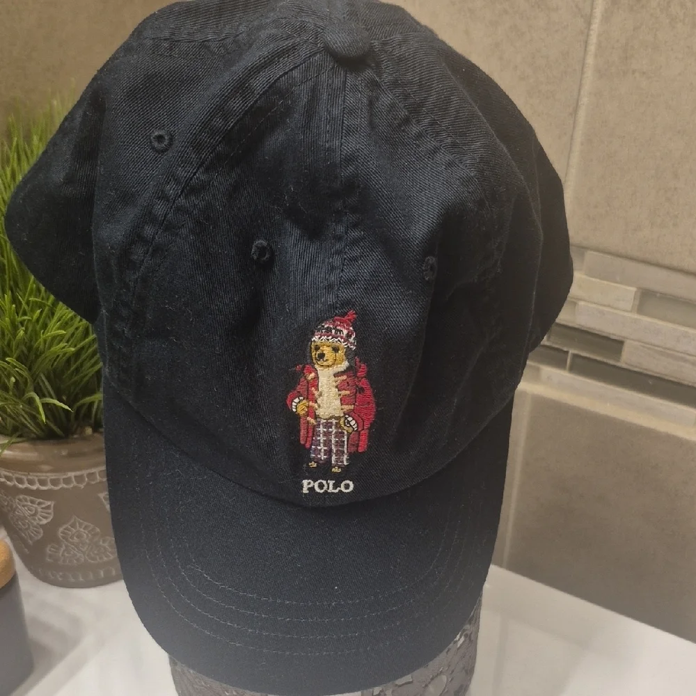 Polo Bear Twill Ball Cap